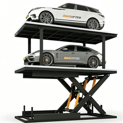 Dvospratni hidraulični škarasti parking lift